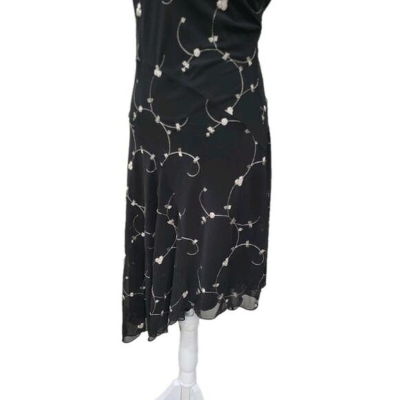 Kimchi Blue Solstice Asymmetric Mini Dress Women's Large Black One Shoulder - Picture 5 of 15